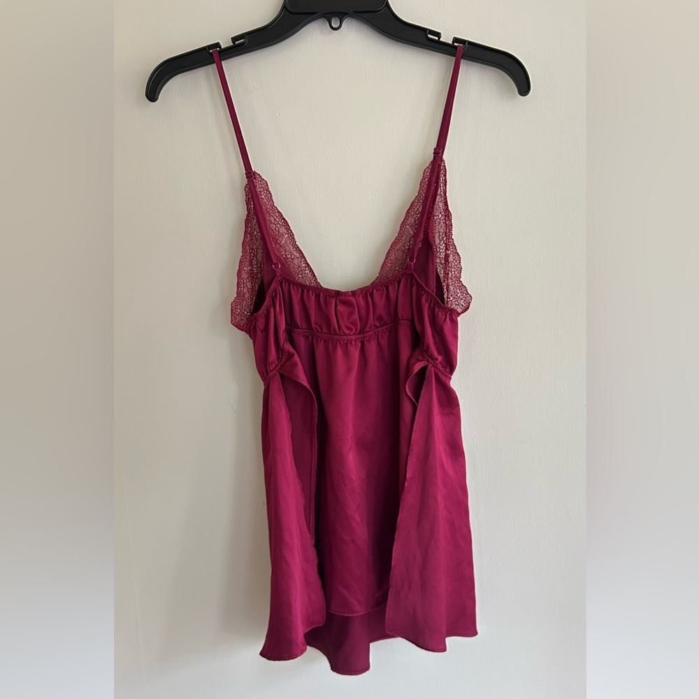 VICTORIA’S SECRET Babydoll Lace Trim Y2K Cami Top Fairy Grunge Whimsigoth Size M - Picture 10 of 13